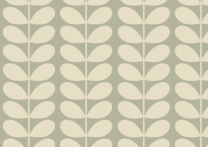 Orla Kiely Solid Stem, Pebble - Roman Blind - Image 7